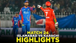 PSL 9  Full Highlights  Islamabad United vs Karachi Kings  Match 24  M2A1A [upl. by Allenaj]