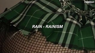 RAIN  RAINISM easy lyrics [upl. by Deeanne]