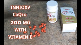 INNIOXV CoQ10 200mg with Vitamin E Softgels 60 Count [upl. by Andrej621]