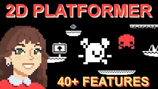 COMPLETE Platformer Tutorial Over 40 Features  Unity 2D 2024 [upl. by Esenej]