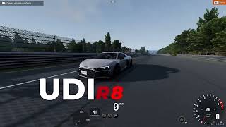 AUDI R8 On the Nürburgring Nordschleife [upl. by Okiron859]