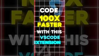 Code 100X Faster with this Vs code Extensionwebdevelopment vscode coding javascript html css [upl. by Rue762]