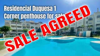 RESIDENCIAL DUQUESA 1 Corner penthouse for sale 199900€ [upl. by Yhtir]