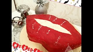 Kiss  Käse Sahne Torte كيكة الجينواز بكريمة الجبن Gateau au creme de Fromage [upl. by Dranal]