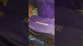 Welcome back to Kolkata Rahane 💜Ajinkya Rahane  AmiKKR  TATAIPLAuction  IPL2025 [upl. by Randall543]