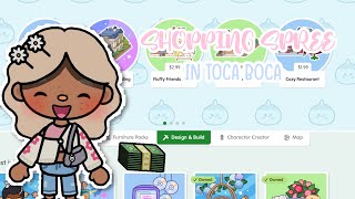 HOUSE SHOPPING 🍂 👜  Toca boca life world  family roleplay 🧸 with voice [upl. by Erait]