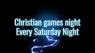 Christian Games night Advert [upl. by Iegres]