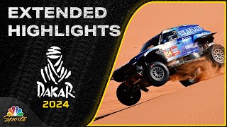 Stage 6 Day 2  2024 Dakar Rally  EXTENDED HIGHLIGHTS  11224  Motorsports on NBC [upl. by Niahs]