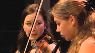 Lucie Horsch Sonoko Miriam Welde  Bach Concerto for violin and recorder  2nd amp 3rd movements [upl. by Nelrsa484]