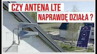 Jak przyspieszyć internet LTE  test zewnętrzna antena lte  signaflex tajfun [upl. by Appel94]