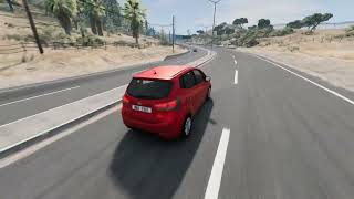 Beamng Drive  Hyundai IX20  Steering Wheel Gameplay [upl. by Siuol522]