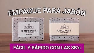 💡 EMPAQUE para Jabón Artesanal Casero  cómo Envolver mi jabón DIY [upl. by Etnaid]