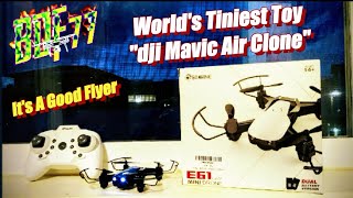 Eachine E61 Altitude Hold Mini Drone  Banggood Hired me to write the English Manual for this Drone [upl. by Sauveur257]