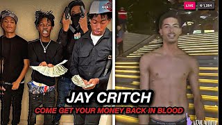 Jay Critch Gets Caught Lacking By His OPPS a Gets Stripped [upl. by Fiester376]