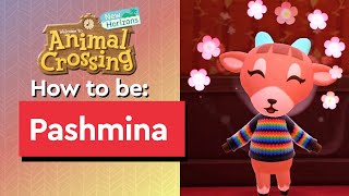 Pashmina  Reactions Gift guide House amp Bio  Animal Crossing  Sisterly Goat Villager [upl. by Turino]