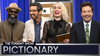 Pictionary with Ray Romano and Zoe ListerJones  The Tonight Show Starring Jimmy Fallon [upl. by Aniahs]