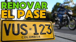 RENOVAR LICENCIA de conducir Colombia ✅ pase para moto  carro✅ [upl. by Ario]