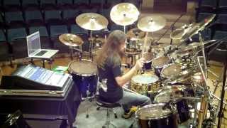 Dream Theater  Finally Free  Scenes from a Memory Drum Tribute by PanosGeo [upl. by Marylynne]