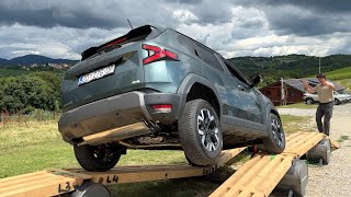 DACIA DUSTER 4X4 2024  impressive OFFROAD driving amp DRIFTING [upl. by Sualakcin]