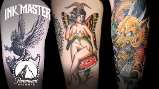 Ink Master’s Best amp Worst Mythical Creature Tattoos 🧜‍♀️🐉 [upl. by Bandler]