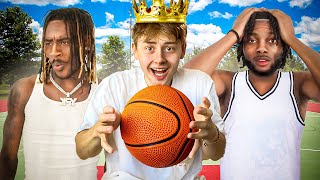 KING OF THE COURT WITH FAMOUS HOOPERS [upl. by Ayatnohs]