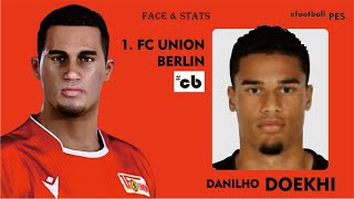 DANILHO DOEKHI FACE amp STATS eFootball PES 2021 2020 [upl. by Valera464]