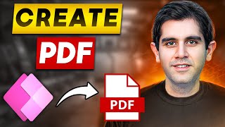 Create and download PDFs Directly from Power Apps  Tutorial [upl. by Loar]