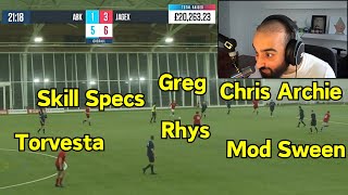 Jagex Hosts Charity Football Match  Odablock Reacts [upl. by Onia]