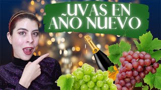 🍇¿Por qué se comen 12 UVAS en AÑO NUEVO 🥂DATOS CURIOSOS de la UVA 🎆 [upl. by Nostets]