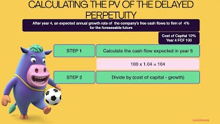 How to Calculating the PV of a Delayed Perpetuity [upl. by Brantley]