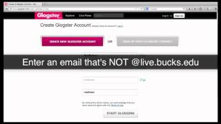 Glogster account creation [upl. by Hendrick]