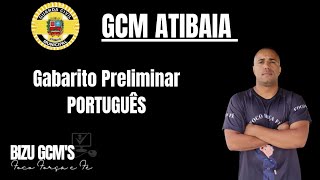 🚨 GABARITO PRELIMINAR🚨 PORTUGUÊS GCM ATIBAIA👊 [upl. by Namzaj72]