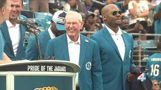 Jaguars coaching legend takes his place among the best in franchise history after Pride induction [upl. by Durkin]