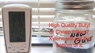 Xylene Test How does your butyl deadener hold up Brought to you buy Second Skin Audio [upl. by Ellek410]