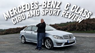 Mercedes C180 16 Review  2013 AMG Sport  LUXURY on a BUDGET in 2024 [upl. by Nalyr]