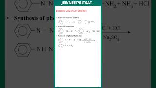 Synthesis of Nitro benzene  Synthesis of phenyl hydrazine  Synthesis of Aniline JEE NEET BITSAT [upl. by Wurtz443]