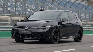 New VW Golf 8 R Black Edition revealed First Look [upl. by Tychonn5]