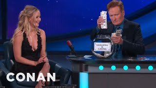 Jennifer Lawrence’s Potty Mouth  CONAN on TBS [upl. by Rollie]