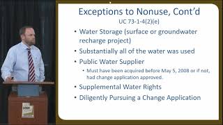 20196 Forfeiture Nonuse and Rebuttable Presumption Mike Drake [upl. by Belamy512]