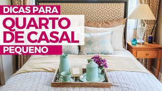 12 DICAS DE DECORAÇÃO PARA QUARTO DE CASAL [upl. by Nivat]