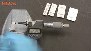 Outside Micrometer Calibration  How to Calibrate [upl. by Gnen709]