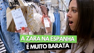 ROUPAS de PRIMAVERA VERÃO na ZARA da ESPANHA [upl. by Dadivitan]