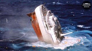 Incredible Sinking Ships Captured on Film [upl. by Jens886]