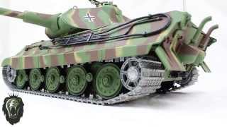 Big RC KING Tiger Tank BB Firing [upl. by Eoj414]