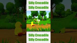 Silly Crocodile Kids Shorts  789 [upl. by Norda]