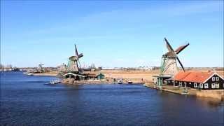 Zaanse Schans Windmills Holland [upl. by Gudren]