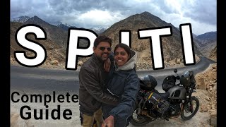 Complete guide to KAZA  Hikkim  Komic  Langza  Kibber  Chicham  Spiti Valley by bike [upl. by Nohsauq457]