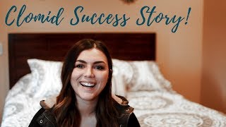 Clomid Success Story  First Cycle [upl. by Yeargain909]