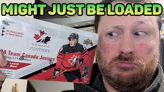 Billy C from Upper Deck says its loaded Opening and reviewing 2024 Canada Junior Hockey Cards [upl. by Anes360]