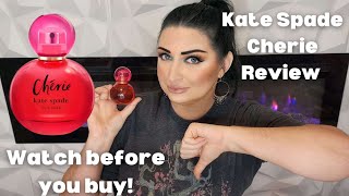 Kate Spade Cherie Perfume Review  This is  SHOW Run Friendos Run [upl. by Sualkin851]